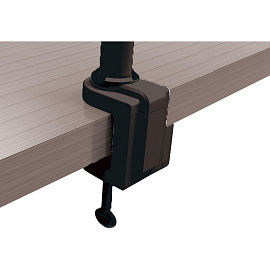 Светильник настольный National NL-72LED черный/серебристый