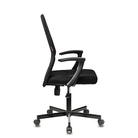 Кресло офисное Easy Chair 225 PTW черное (сетка/ткань, металл)