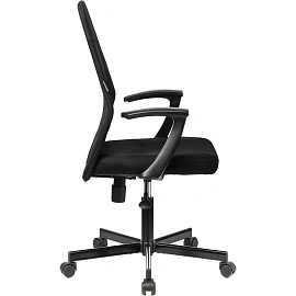 Кресло офисное Easy Chair 225 PTW черное (сетка/ткань, металл)