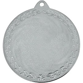 Медаль 2 место 7x7 см отделка под серебро (DC#MK311b-S)