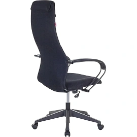 Кресло для руководителя Easy Chair 655 TTW чёрное (искусственная кожа/ткань, пластик)