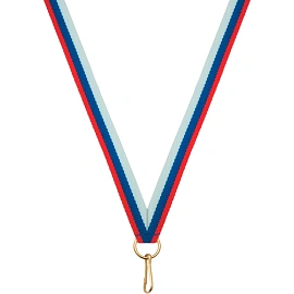 Лента для медалей 1 см Триколор (LN5f)