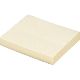 Стикеры Attache 38х51 пастельные желтые (12 блоков на 100 листов)