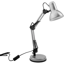 Светильник настольный Camelion KD-313 серебристый (13641)