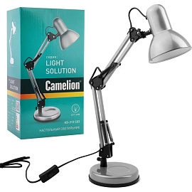 Светильник настольный Camelion KD-313 серебристый (13641)