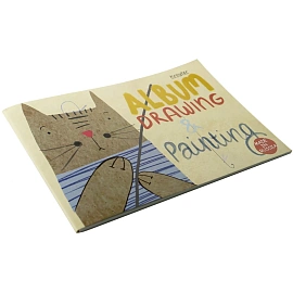 Альбом для рисования Kroyter Мяу А4 40 листов