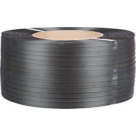 Стреппинг лента полипропиленовая серая 12x0.5 мм длина 3000 м