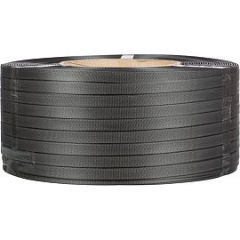 Стреппинг лента полипропиленовая серая 19x1 мм длина 1000 м