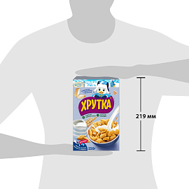Подушечки Nestle Хрутка хрустящие мультизлаковые с молочной начинкой 250 г