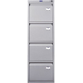 Картотека Практик A-44 для документов А4 (серый, 410х485х1305 мм)