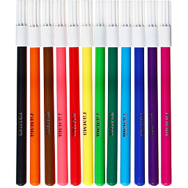 Фломастеры Гамма Мультики 12 цветов с вентилируемыми колпачками смываемые фото Фломастеры Гамма Мультики 12 цветов с вентилируемыми колпачками смываемые