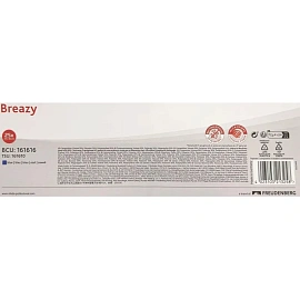 Салфетки хозяйственные Vileda Professional Бризи микрофибра 36х35см 105 г/кв.м синие (25 штук в упаковке)