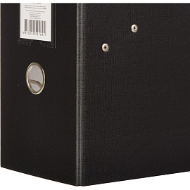 Папка-регистратор Attache 125 мм чёрная бумвинил/бумага