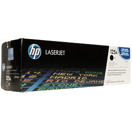 Картридж лазерный HP 125A CB540A черный оригинальный фото Картридж лазерный HP 125A CB540A черный оригинальный