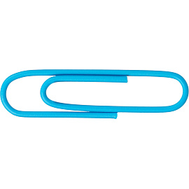 Скрепки канцелярские 33 мм Attache металлические с полимерным покрытием (50 штук в упаковке)