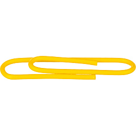 Скрепки канцелярские 33 мм Attache металлические с полимерным покрытием (50 штук в упаковке)