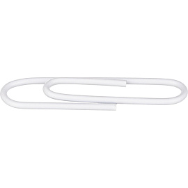 Скрепки канцелярские 33 мм Attache металлические с полимерным покрытием (100 штук в упаковке)