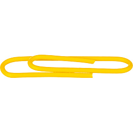 Скрепки канцелярские 33 мм Attache металлические с полимерным покрытием (100 штук в упаковке)