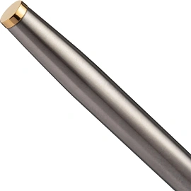 Роллер Parker IM Core Brushed Metal GT цвет чернил черный, цвет корпуса серебристый (артикул производителя 1931663)