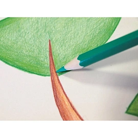 Карандаши цветные Milan 12 карандашей 12 цветов шестигранные