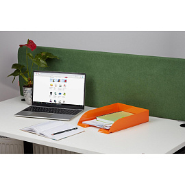 Лоток горизонтальный для бумаг Attache Fantasy пластиковый оранжевый