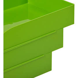 Лоток горизонтальный для бумаг Attache Fantasy зеленый