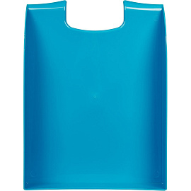 Лоток горизонтальный для бумаг Attache Fantasy пластиковый голубой