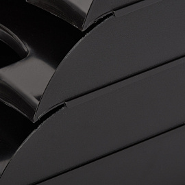 Лоток горизонтальный для бумаг Attache пластиковый черный (4 штуки в упаковке)