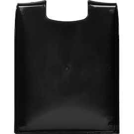 Лоток горизонтальный для бумаг Attache пластиковый черный (4 штуки в упаковке)