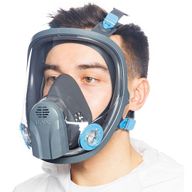 Маска полнолицевая панорамная Unix 6100 размер 3 категория 2