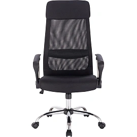 Кресло для руководителя Easy Chair 589 TC чёрное (сетка/ткань, металл)