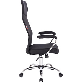 Кресло для руководителя Easy Chair 590 TC чёрное (ткань, металл)