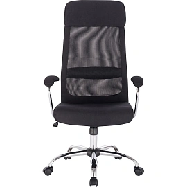Кресло для руководителя Easy Chair 591 TC чёрное (сетка/ткань, металл)