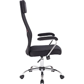 Кресло для руководителя Easy Chair 591 TC чёрное (сетка/ткань, металл)
