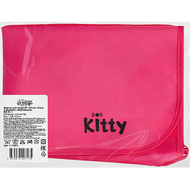 Фартук для труда Комус Класс Kitty розовый с нарукавниками