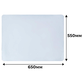 Коврик на стол Attache 550x650 мм прозрачный