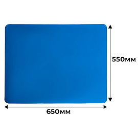 Коврик на стол Attache 550x650 мм синий