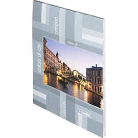 Блокнот Attache Пейзаж A5 60 листов разноцветный в клетку на склейке (145х203 мм)