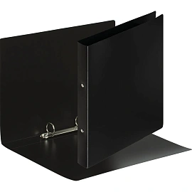 Папка на 2-х кольцах Attache 32 мм черная до 200 листов (пластик 0.45 мм)