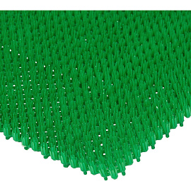 Коврик входной грязезащитный щетинистый Травка 92x1180 см зеленый