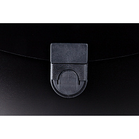 Папка-портфель пластиковая Attache A4 черная (37х25 см, 1 отделение) фото Папка-портфель пластиковая Attache A4 черная (37х25 см, 1 отделение)