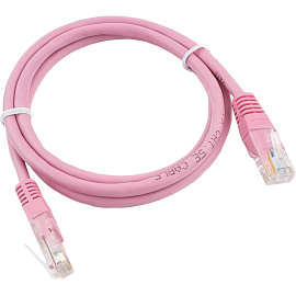 Патч-корд витая пара Cablexpert PP12-1M/RO 5e 1 м