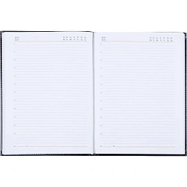 Ежедневник недатированный Attache Каньон искусственная кожа А4 176 листов синий