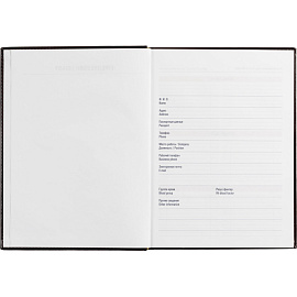 Ежедневник недатированный Attache Каньон искусственная кожа A4 176 листов бордовый