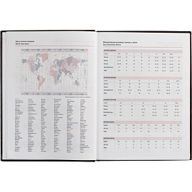 Ежедневник недатированный Attache Каньон искусственная кожа A4 176 листов бордовый