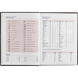 Ежедневник недатированный Attache Каньон искусственная кожа A4 176 листов бордовый