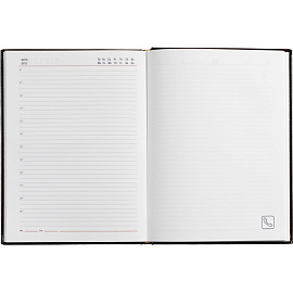 Ежедневник недатированный Attache Каньон искусственная кожа A4 176 листов бордовый