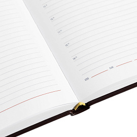 Ежедневник недатированный Attache Каньон искусственная кожа A4 176 листов бордовый