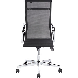 Кресло для руководителя Easy Chair 710 T чёрное (сетка, металл)