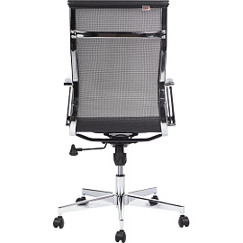 Кресло для руководителя Easy Chair 710 T чёрное (сетка, металл)